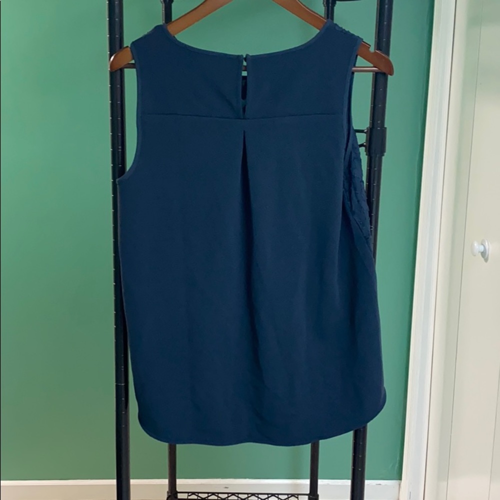 LOFT Leopard Print Tank - Picture 2 of 3